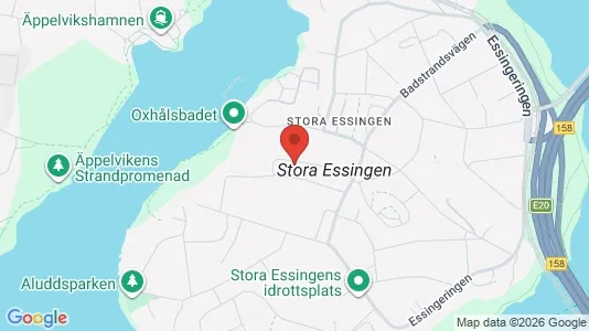 Lägenheter att hyra i Kungsholmen - kort over placeringen