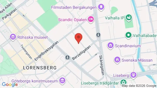 Lägenheter att hyra i Örgryte-Härlanda - kort over placeringen