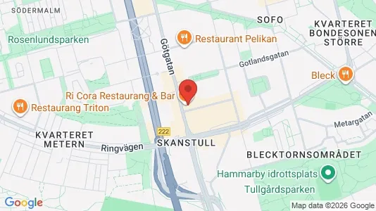 Lägenheter att hyra i Södermalm - kort over placeringen