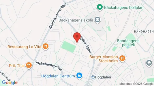 Lägenheter att hyra i Söderort - kort over placeringen