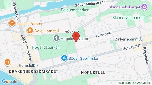 Lägenheter att hyra i Södermalm - kort over placeringen