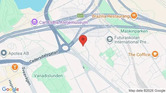 Lägenheter att hyra i Östermalm - kort over placeringen