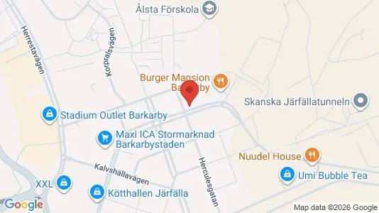 Lägenheter att hyra i Järfälla - kort over placeringen