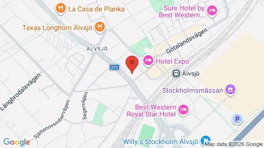 Lägenheter att hyra i Söderort - kort over placeringen