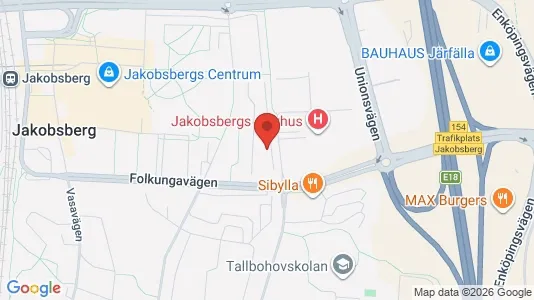 Lägenheter att hyra i Järfälla - kort over placeringen