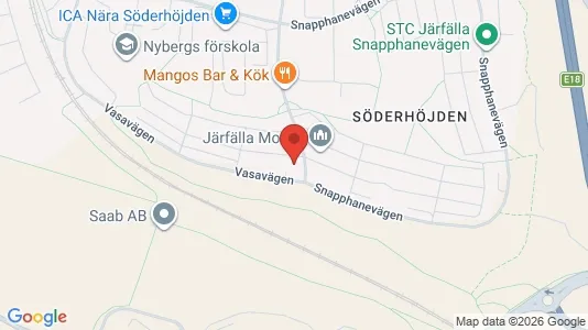 Lägenheter att hyra i Järfälla - kort over placeringen