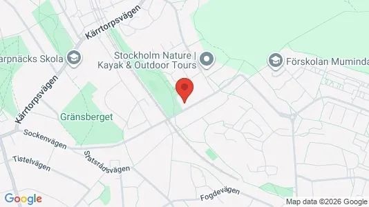 Lägenheter att hyra i Söderort - kort over placeringen