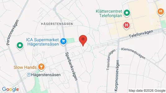 Lägenheter att hyra i Söderort - kort over placeringen