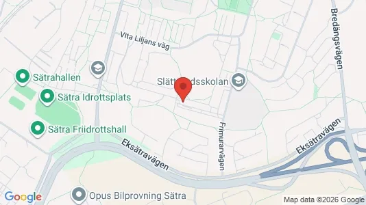 Lägenheter att hyra i Söderort - kort over placeringen