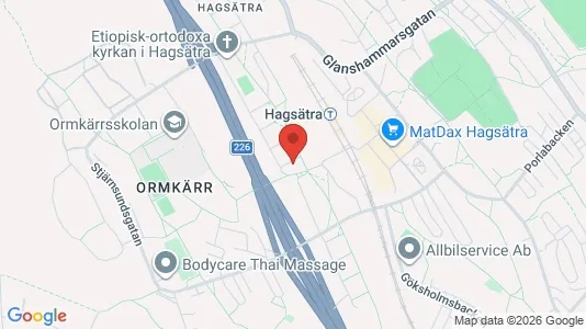 Lägenheter att hyra i Söderort - kort over placeringen