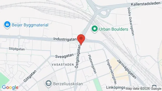 Lägenheter att hyra i Vasastan - kort over placeringen