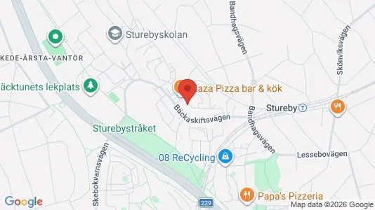 Lägenheter att hyra i Söderort - kort over placeringen