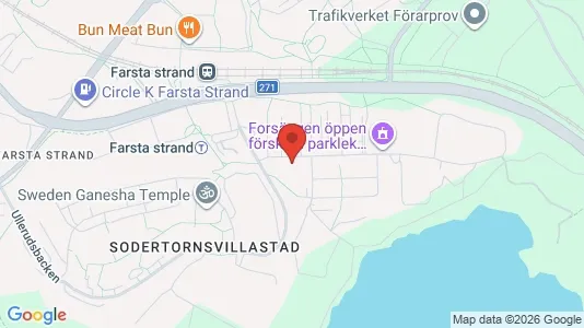 Lägenheter att hyra i Söderort - kort over placeringen