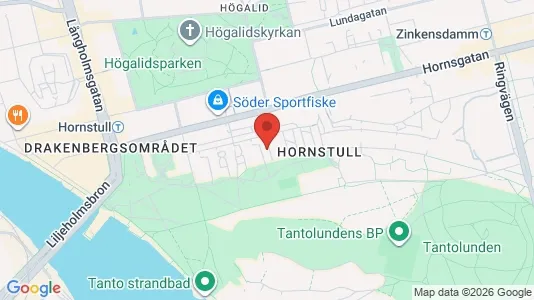 Lägenheter att hyra i Södermalm - kort over placeringen