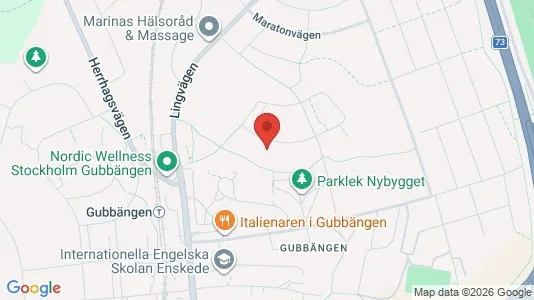 Lägenheter att hyra i Söderort - kort over placeringen