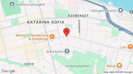 Lägenheter att hyra i Södermalm - kort over placeringen