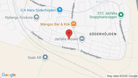Lägenheter att hyra i Järfälla - kort over placeringen