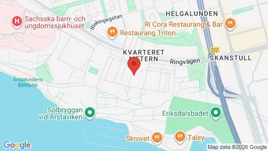Lägenheter att hyra i Södermalm - kort over placeringen