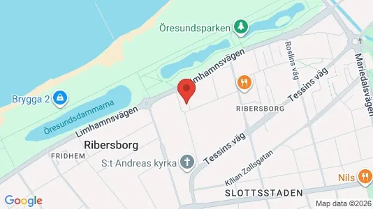 Lägenheter att hyra i Malmö Centrum - kort over placeringen
