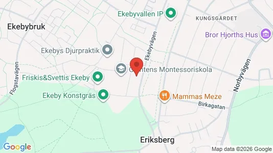 Lägenheter att hyra i Uppsala - kort over placeringen