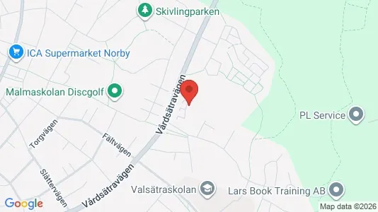 Lägenheter att hyra i Uppsala - kort over placeringen