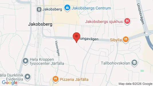 Lägenheter att hyra i Järfälla - kort over placeringen