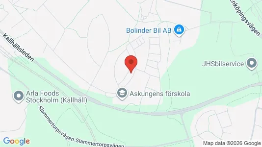Lägenheter att hyra i Järfälla - kort over placeringen