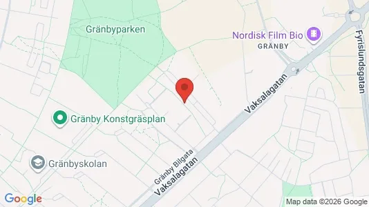 Lägenheter att hyra i Uppsala - kort over placeringen
