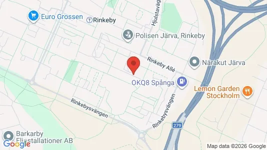 Lägenheter att hyra i Västerort - kort over placeringen