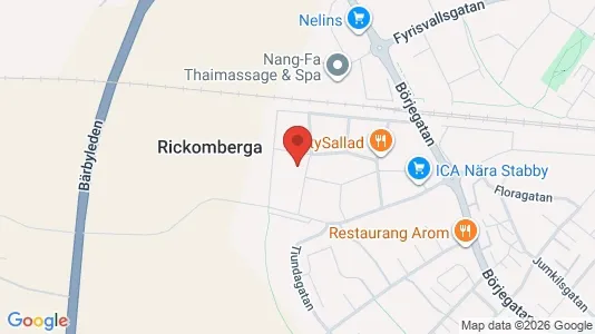 Lägenheter att hyra i Uppsala - kort over placeringen