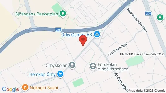 Lägenheter att hyra i Söderort - kort over placeringen