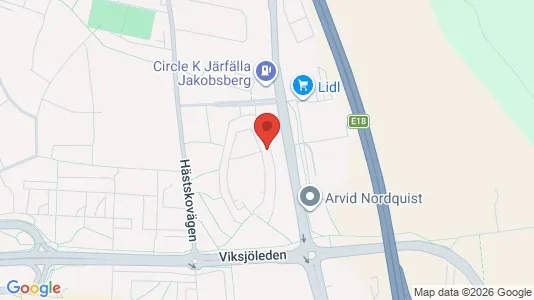 Lägenheter att hyra i Järfälla - kort over placeringen