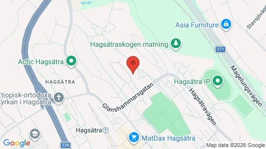 Lägenheter att hyra i Söderort - kort over placeringen