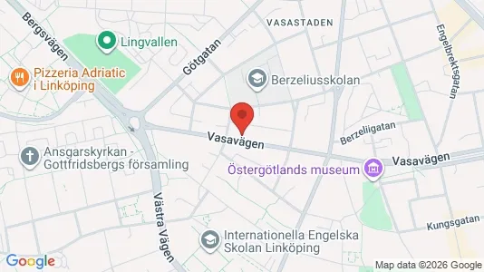 Lägenheter att hyra i Linköping - kort over placeringen