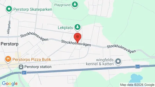 Lägenheter att hyra i Perstorp - kort over placeringen
