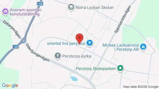 Lägenheter att hyra i Perstorp - kort over placeringen