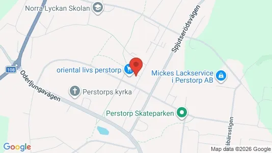 Lägenheter att hyra i Perstorp - kort over placeringen