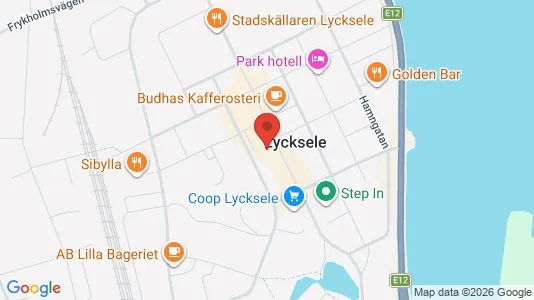 Lägenheter att hyra i Lycksele - Bild från Google Street View