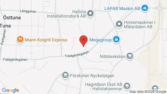 Lägenheter att hyra i Hallstahammar - Bild från Google Street View