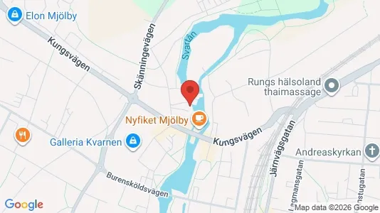 Lägenheter att hyra i Mjölby - Bild från Google Street View