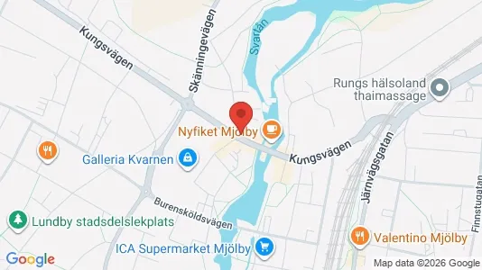 Lägenheter att hyra i Mjölby - Bild från Google Street View
