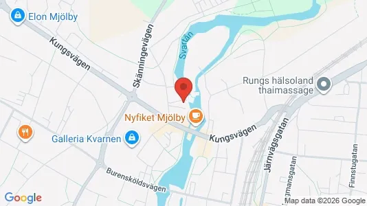Lägenheter att hyra i Mjölby - Bild från Google Street View