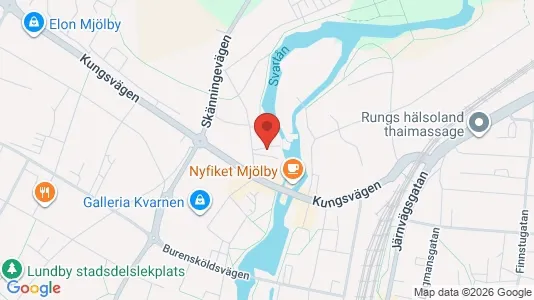 Lägenheter att hyra i Mjölby - Bild från Google Street View