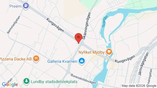 Lägenheter att hyra i Mjölby - Bild från Google Street View