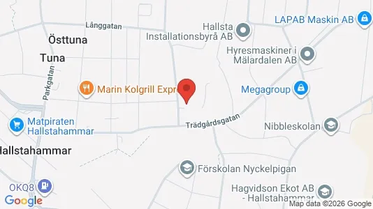 Lägenheter att hyra i Hallstahammar - Bild från Google Street View