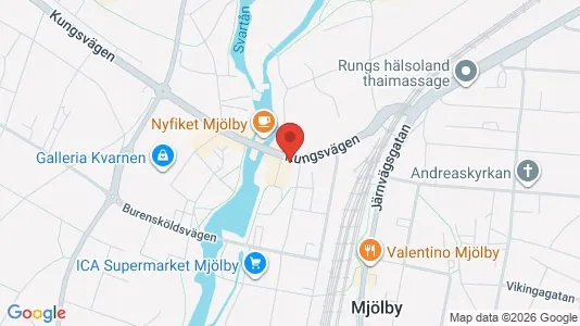 Lägenheter att hyra i Mjölby - Bild från Google Street View