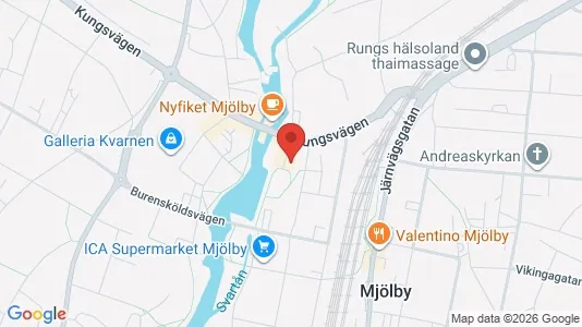 Lägenheter att hyra i Mjölby - Bild från Google Street View