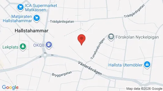 Lägenheter att hyra i Hallstahammar - Bild från Google Street View