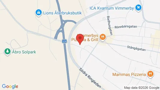 Lägenheter att hyra i Hultsfred - kort over placeringen